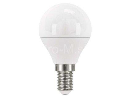 LED žárovka E14 4,2W globe NW 470lm ZQ1E23 ZQ1221 EMOS