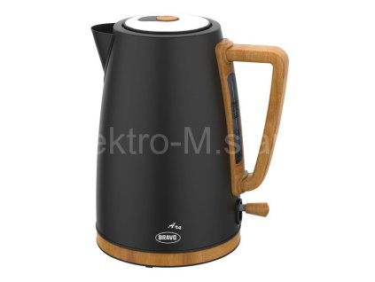 B-4936 Konvice ARA černá 1,7l BRAVO Rychlovarná konvice
