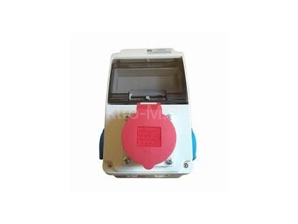 rozvaděč RJ6M-0012 6M 1x16A 5kolík + 2x230V RSK012 vydrátovaná 