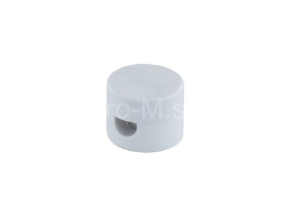 úchyt plast bílá 23x18mm SDK01