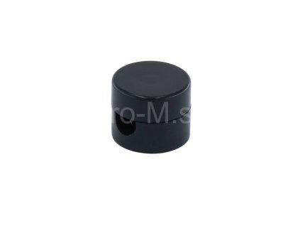 příchytka kabelů plast černá 23x18mm SDK01