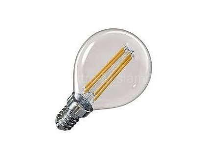 LED Filament Globe 3,4W E14 WW žárovka 470lm ZF1D22 
