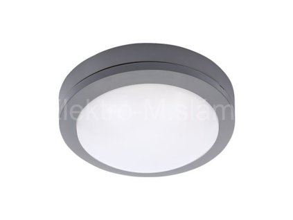LED svítidlo Siena šedé 20W se senzorem WO781-G-M IP54 23cm 4000K 1500lm