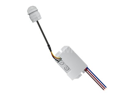 PIR pohybový senzor se sondou, IP20, bílá MS005