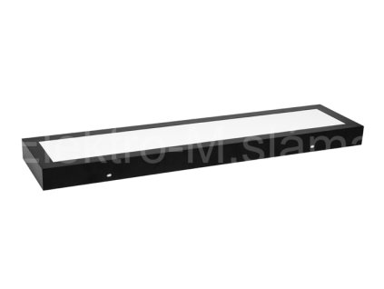 LED stropní TL1901-18W/CR 4100K 62x15cm černá 2160lm