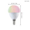 EGLO 11672 E14-LED P50 5W BLE/RGB/CCT