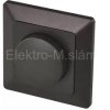 EMOS Stmívač č.6 pro led žárovky ANTRACIT A6003.1 černá