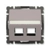 5014T-A00418 244 Kryt zásuvky komunikační greige ZONI ABB