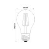LED fila. 15W/E27/2700K 9570167
