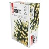 řetěz LED WW 8m D4AW02 80LED venkovní i vnitřní, teplá bílá, časovač