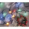 řetěz LED 30m barevné kuličky D5AM04 venkovní i vnitřní, multicolor, časovač XMAS