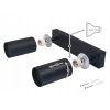 lampa sufitowa 2 x gu10 czarna (8)