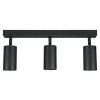 lampa sufitowa 3 x gu10 czarna (2)