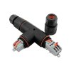 Kabelová spojka IP68, typ T, 3x2.5mm2; 250V, 16A, bezšroubová rychlosvorka 4739672