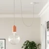 26554 3 bily krouceny latkovy kabel 2x0 4