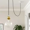 27271 3 sedy textilni kabel 3x0 4