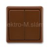 3553-05289 H3 vypínač číslo 5 CLASSIC hnědá ABB