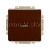 3557G-A91342 H1 tlačítko s průzorem SWING hnědá