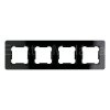 QAD1004GB 4 rámeček černá sklo QUAD