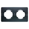 OVA1002B 2 rámeček černá OVAL DPM