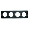 OVA1004B 4 rámeček černá OVAL DPM