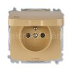6619A-A06997 D zásuvka IP44 bez rámečku TANGO béžová