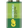 baterie zinkchlorid 9V/6F22 GP Greencell B1250