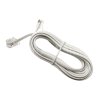 Telefonní kabel RJ11, bílý, 3m TF03N