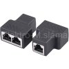 rozbočení RJ45 LAN Ethernet 1x female/2x female D615A