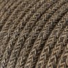 Kabel lněný pří. hnědá XZ2RN04 2x0,75