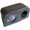 Kaplička dvojitá pro zdířky 12V, 2xUSB a V-metr R002 D255G