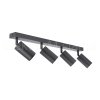 EDO777350 MALGA černá 4x GU10 bodové rampa