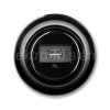 5014K-C00420 N zásuvka komunikační USB černá DECENTO keramika