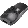 Spínač šňůrový dvoj 98001c410 černá 2A COMPONENTS
