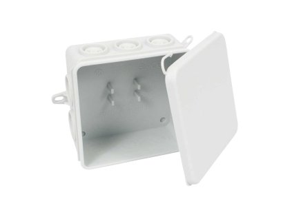 KRABICE  S KRYTÍM IP 54-bílá 8130_KA