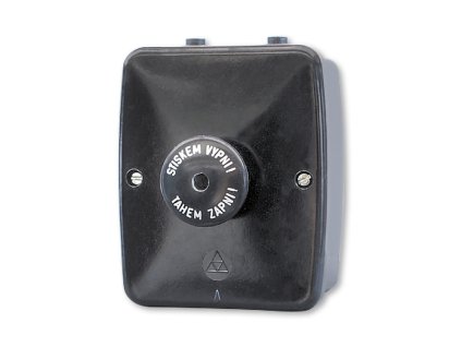 Spínač trojpólový stiskací IP 43, nástěnný 35303-71