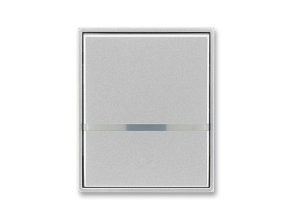 Kryt spínače kolébkového s čirým průzorem titanová 3558E-A00653 08