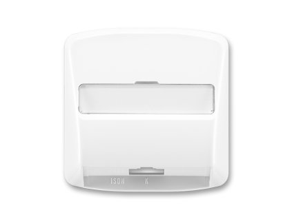 Kryt zásuvky ISDN s 1 otvorem bílá 5013A-A00251 B