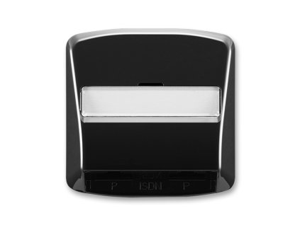 Kryt zásuvky ISDN s 2 otvory černá 5013A-A00252 N