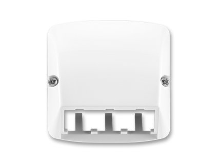 Kryt pro přístroj šikmého osvětlení s LED nebo pro prvky Panduit Mini-Com bílá 5014A-A00410 B