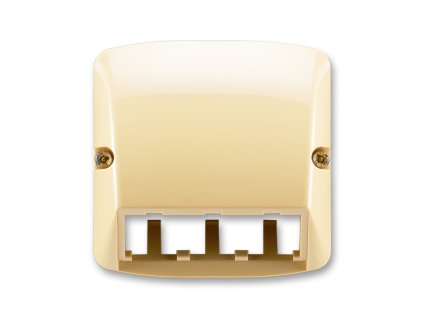 Kryt pro přístroj šikmého osvětlení s LED nebo pro prvky Panduit Mini-Com béžová 5014A-A00410 D