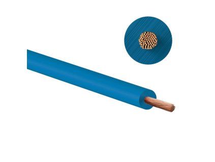 Vodič H07V K 1,5 MD modrý