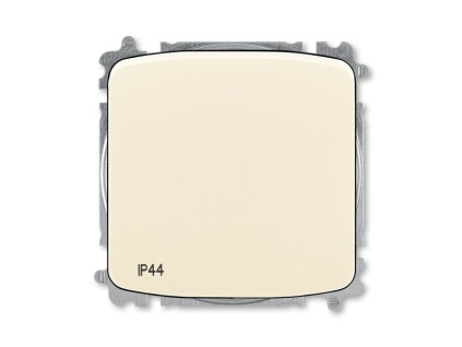 Přepínač střídavý IP 44, zapuštěný, bezšroubové svorky 3559A-A06940 C Tlačítko