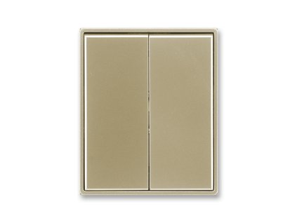 Kryt spínače kolébkového dělený šampaňská 3558E-A00652 33