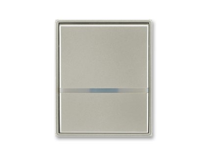 Kryt spínače kolébkového s čirým průzorem starostříbrná 3558E-A00653 32