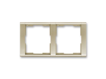 Rámeček dvojnásobný, vodorovný šampaňská 3901F-A00120 33