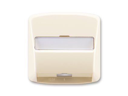 Kryt zásuvky ISDN s 1 otvorem slonovina 5013A-A00251 C