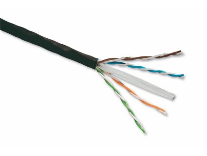 Kabel UTP cat 6, 4pár, venkovní
