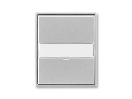 Kryt spínače jednoduchý s popisovým pole titanová 3558E-A00610 08