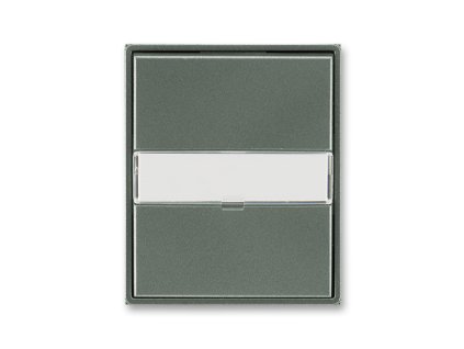 Kryt spínače jednoduchý s popisovým pole antracitová 3558E-A00610 34